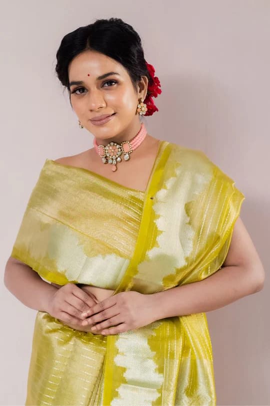 Kasibunkari Banarasi silk saree