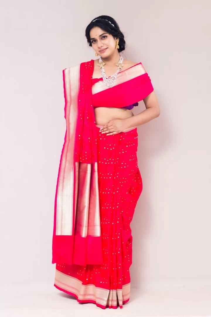 Rani Blended Silk Saree