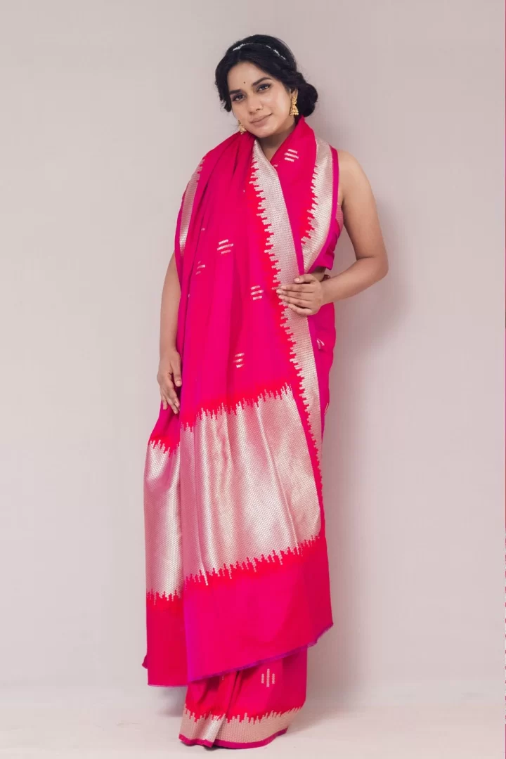 Rani Blended Silk Saree