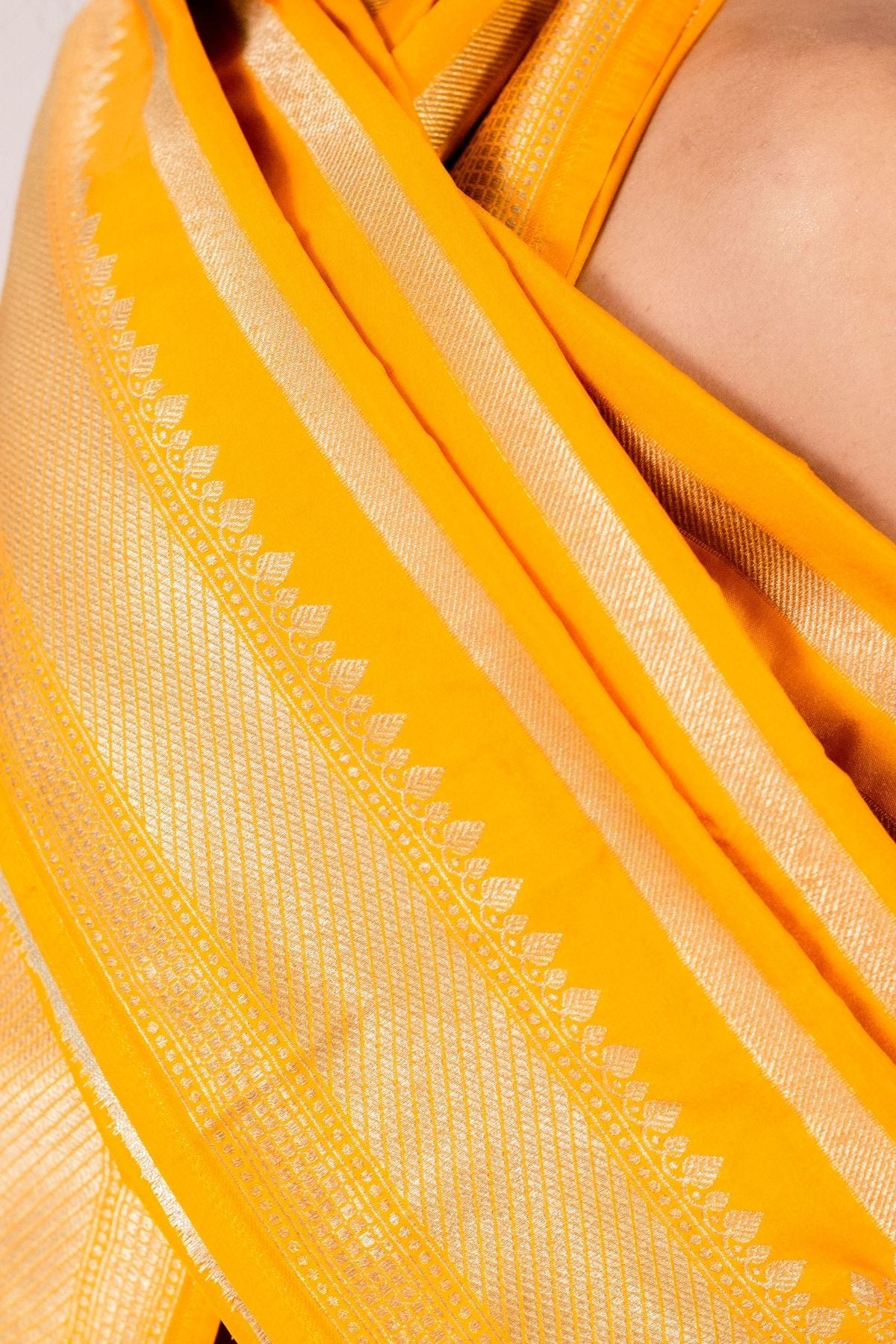 Gold Blended Silk Saree