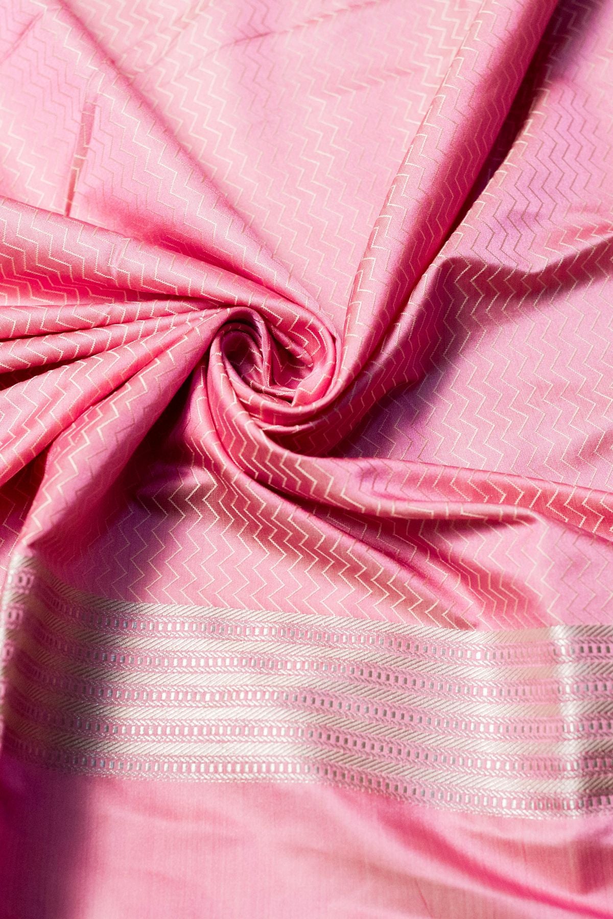 Dusty Pink Mushroo Silk Saree