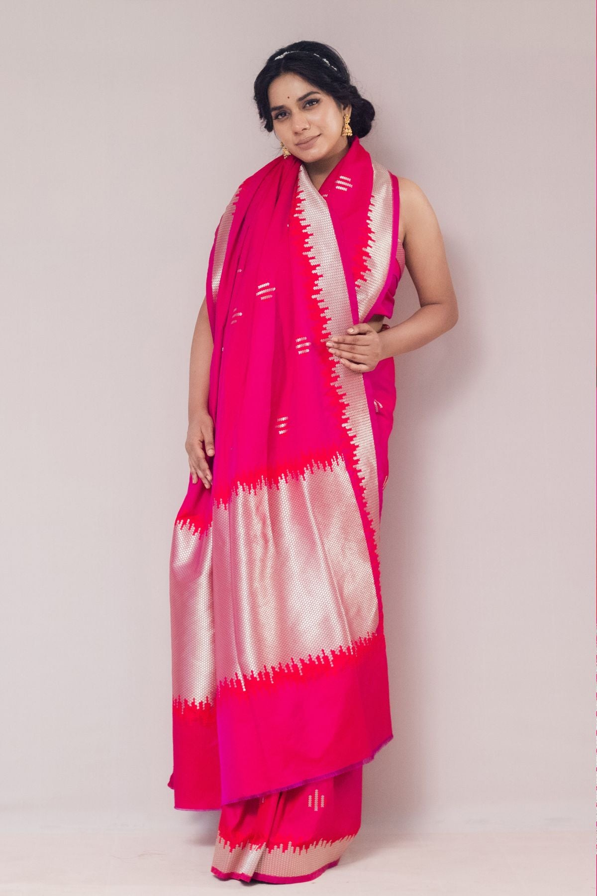 Rani Blended Silk Saree