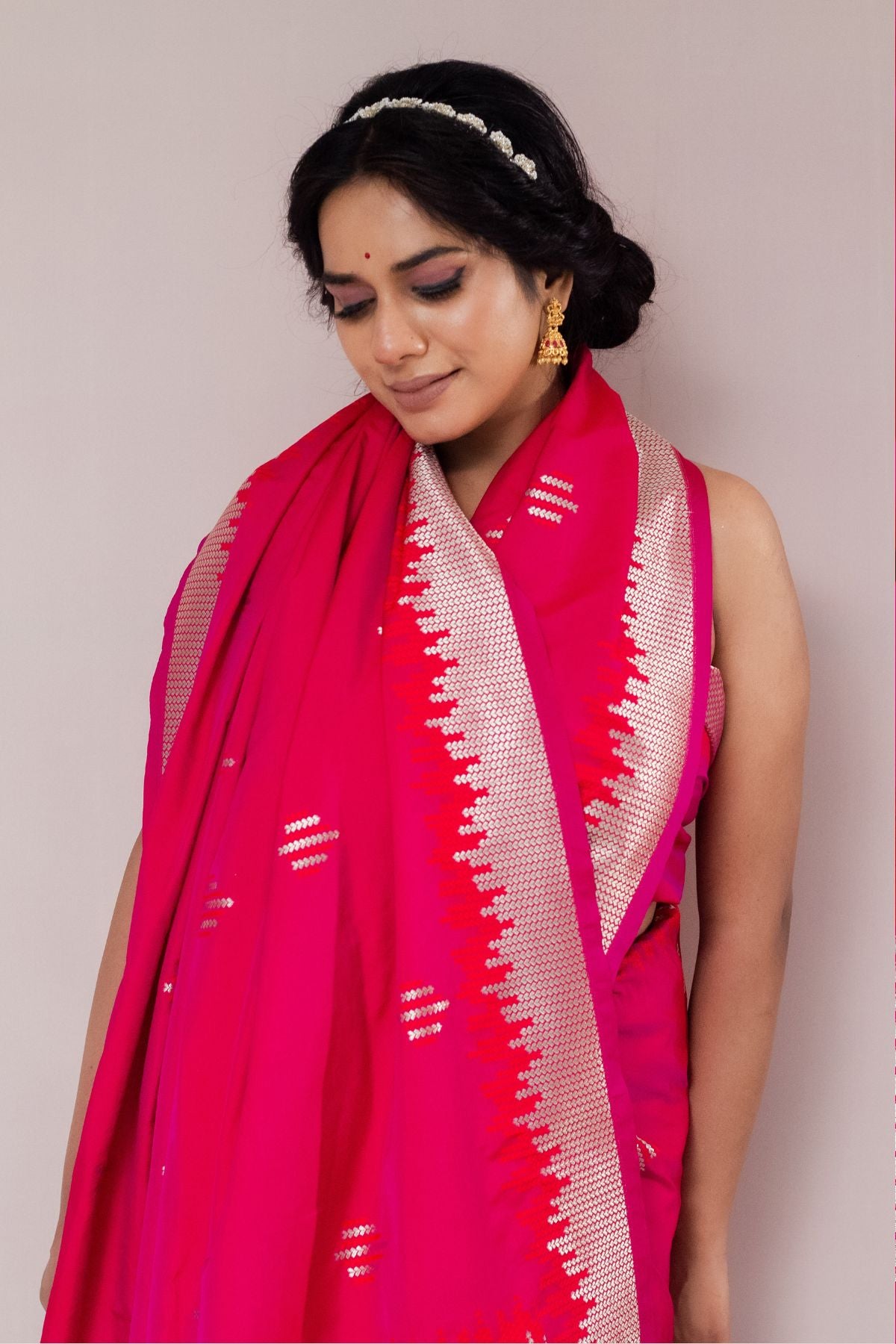 Rani Blended Silk Saree