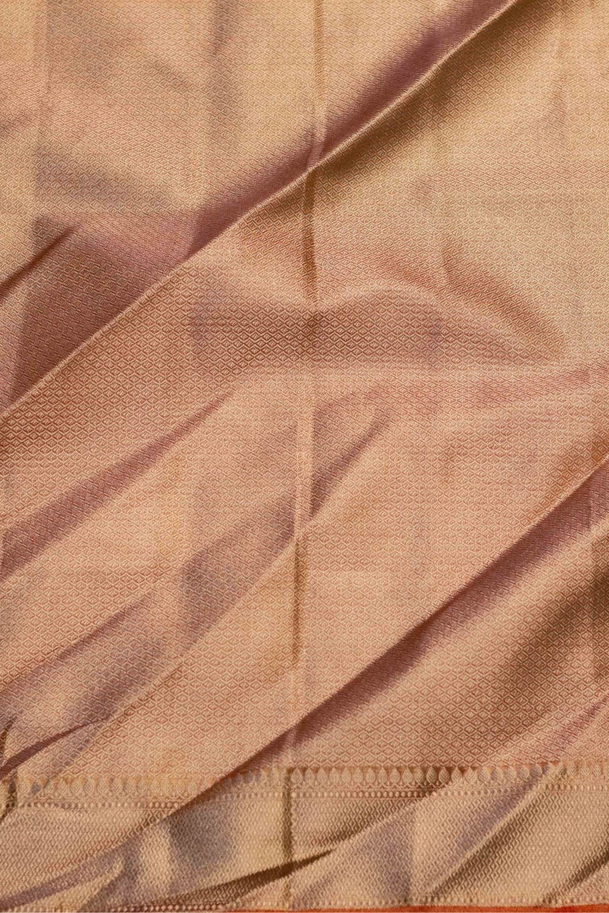 Yellow Crush Tissue Saree