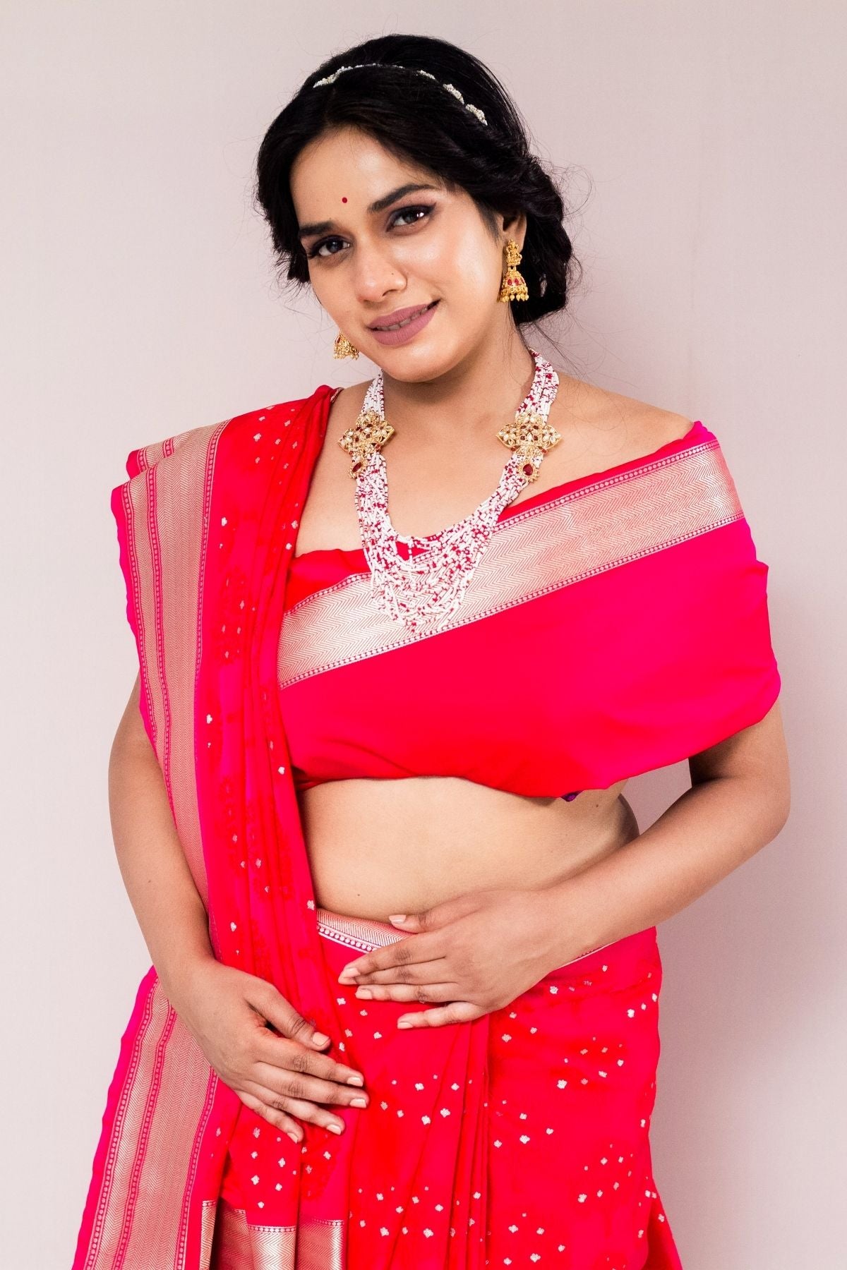 Rani Blended Silk Saree