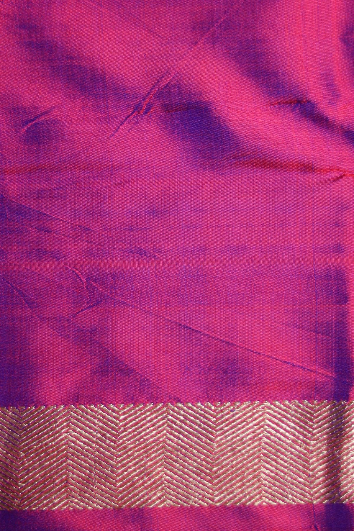 Purple Katan Kadwa Silk Saree