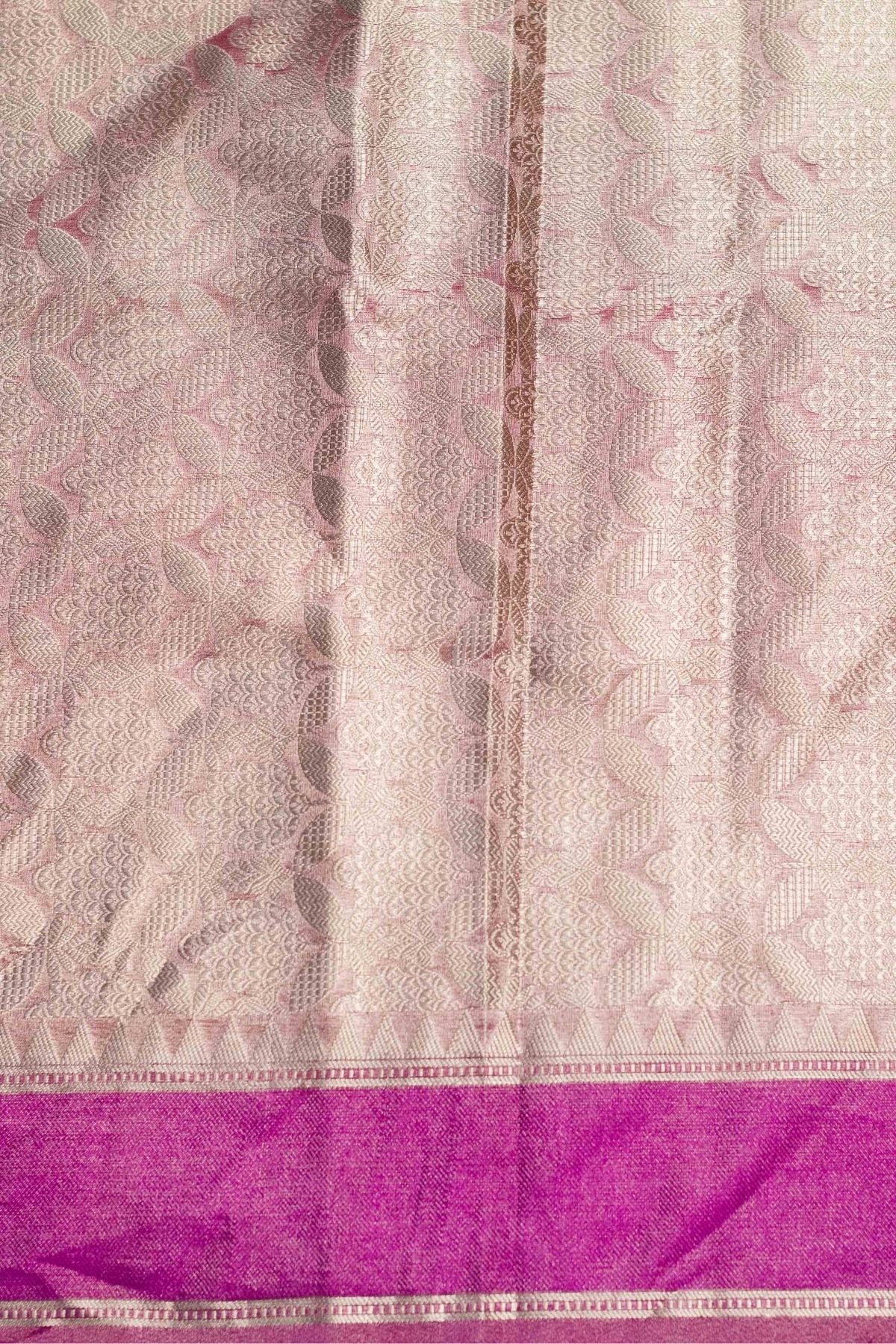 Wine Tissue Jaquard Weave Saree
