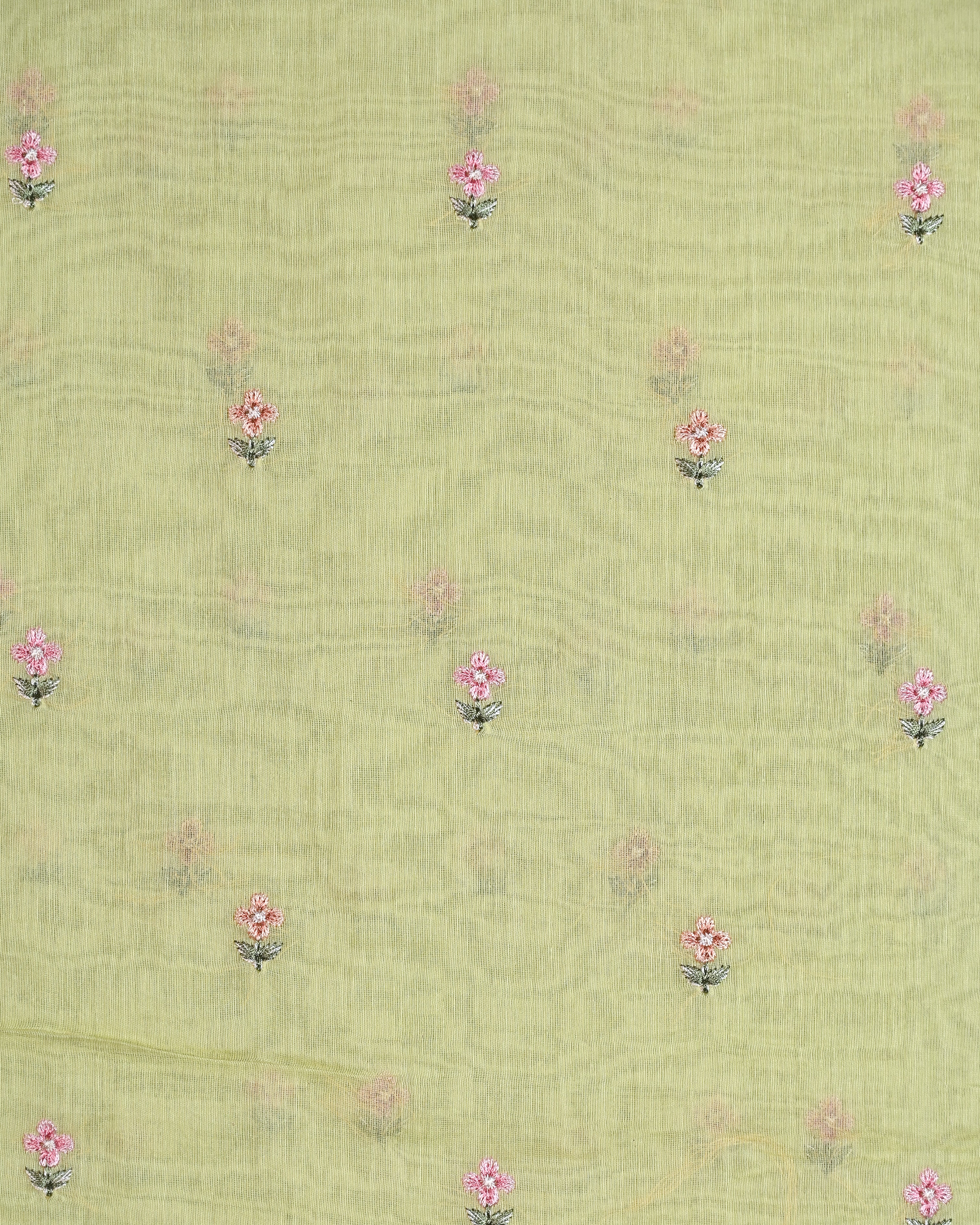 Chanderi Silk Embroidered Saree