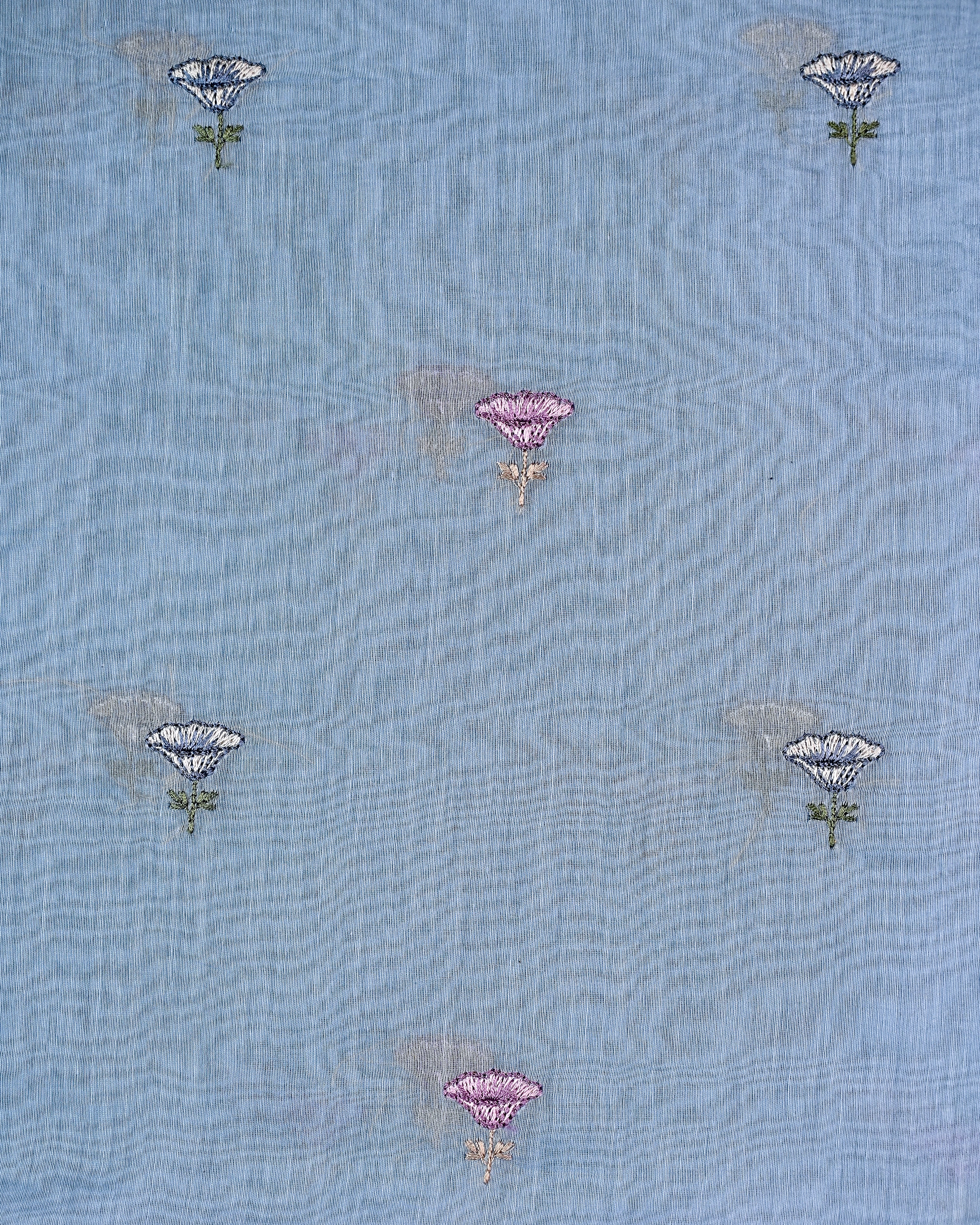 Chanderi Silk Embroidered Saree