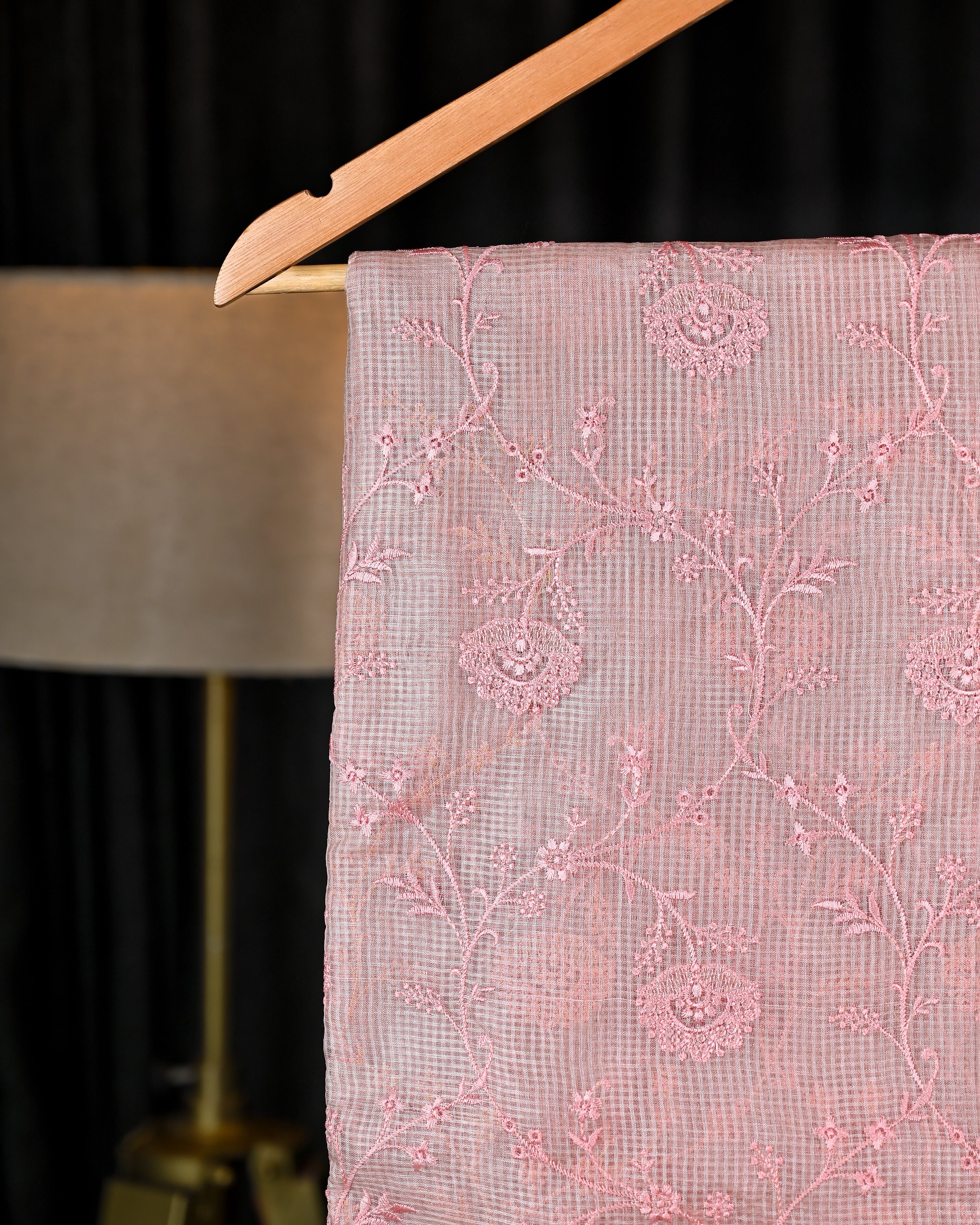 Kota tussar silk embroidered  saree