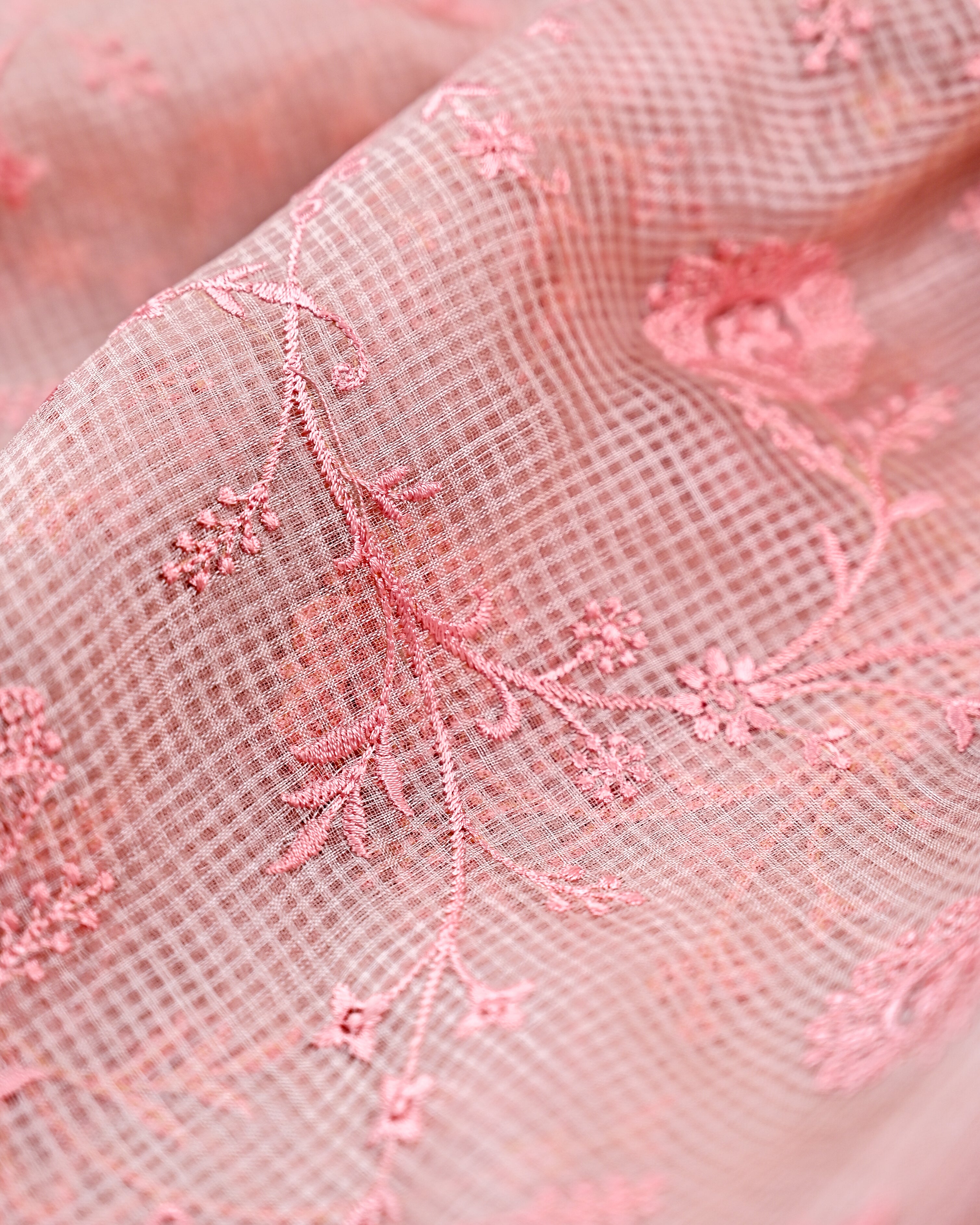 Kota tussar silk embroidered  saree