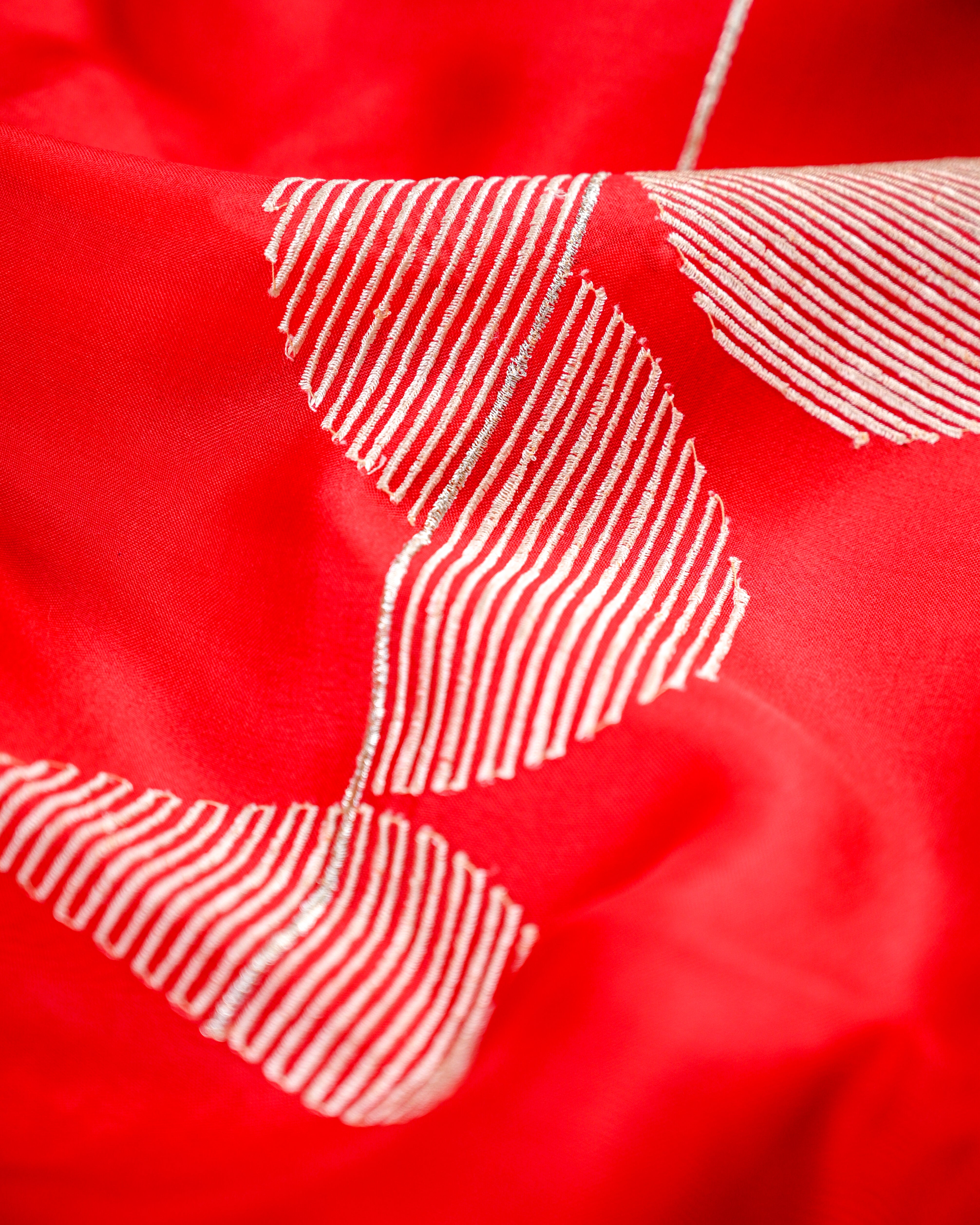 Organza–Kora Silk Unstitched Suit Set