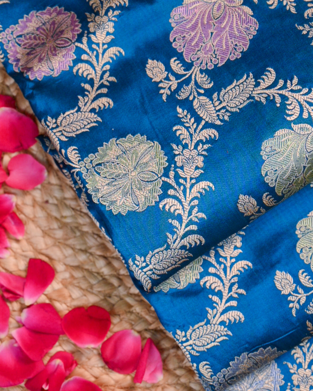 Meenakari Banarasi Katan Silk Saree