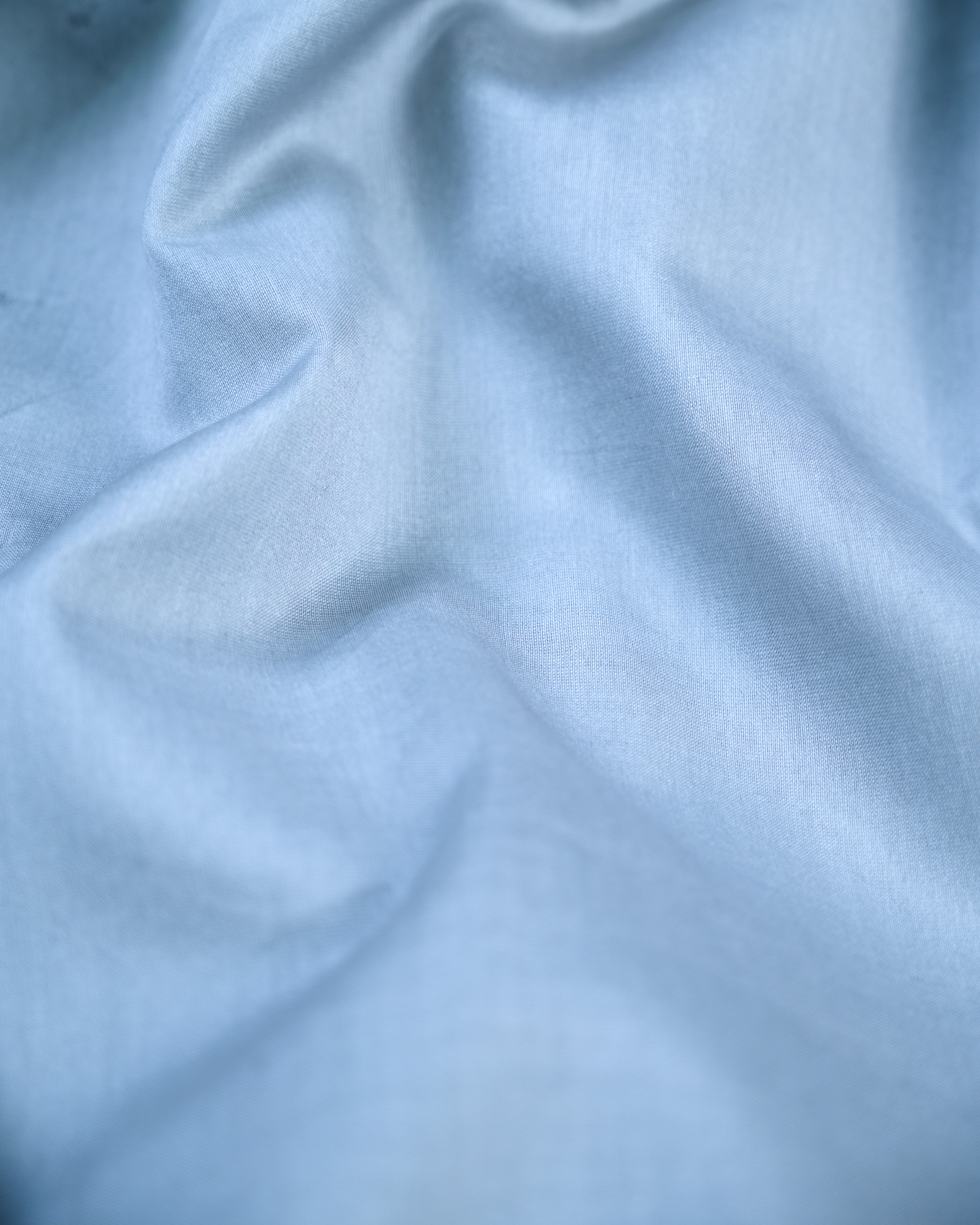 Powder Blue Digital Print Organza Silk Unstitched Suit Set
