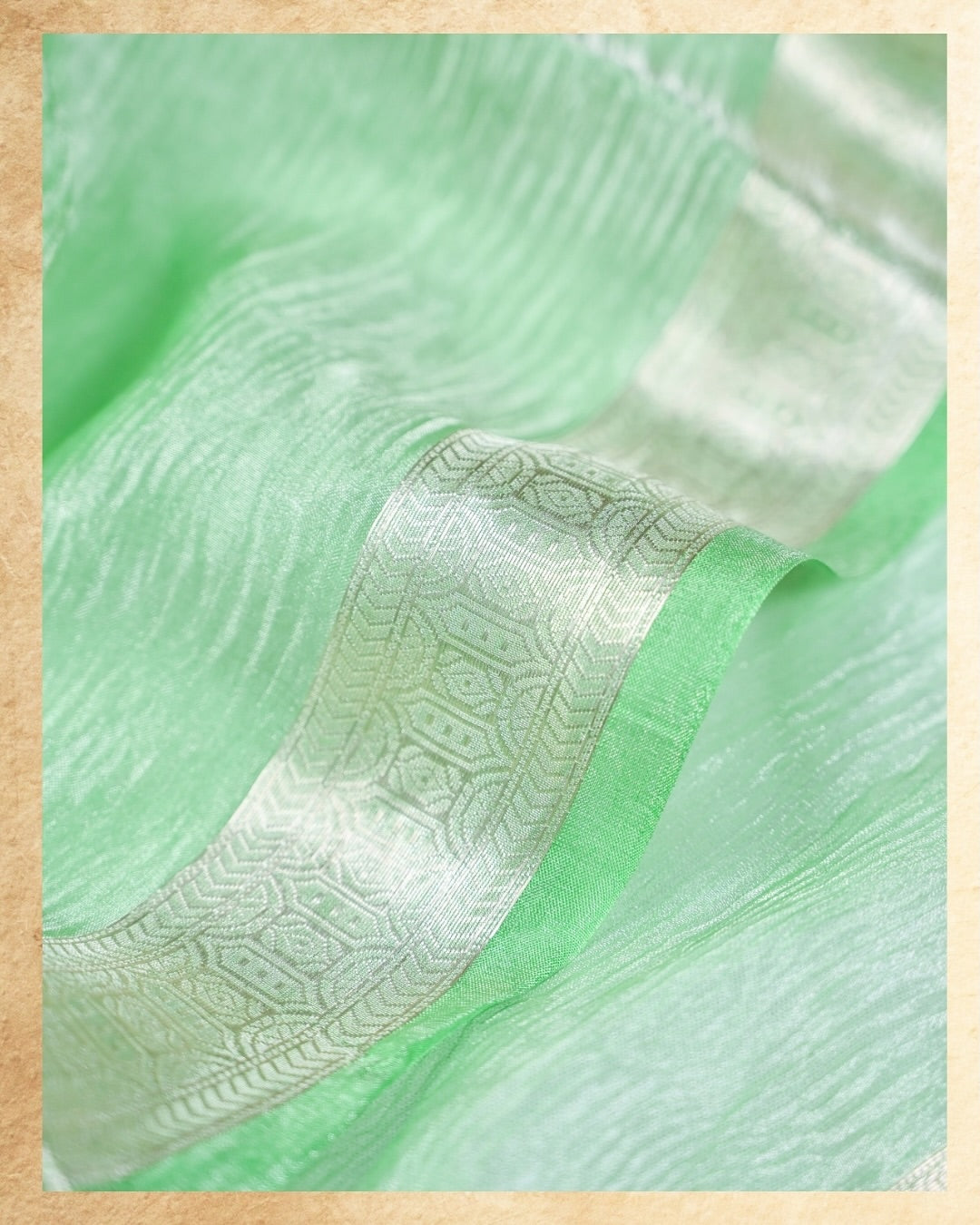 Banarasi Crush Tissue Saree