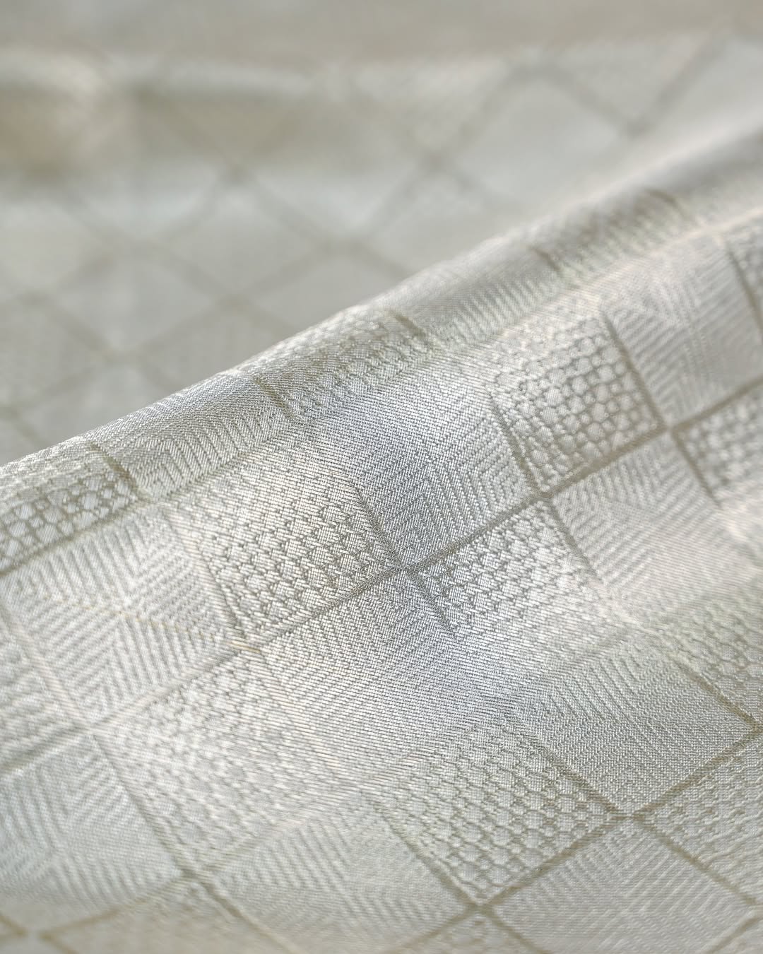 Gold Silver Banarasi Tissue Silk Saree