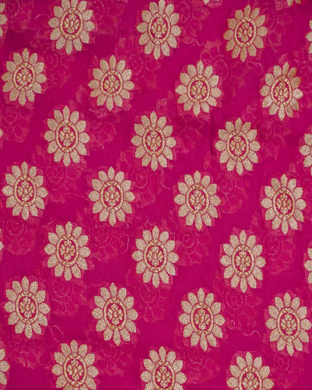 Rani Banarasi Khaddi Georgette Saree