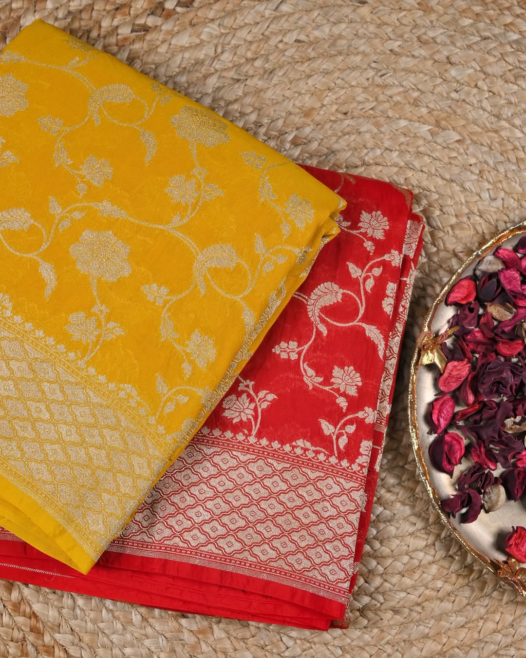 Banarasi Khaddi Georgette Saree