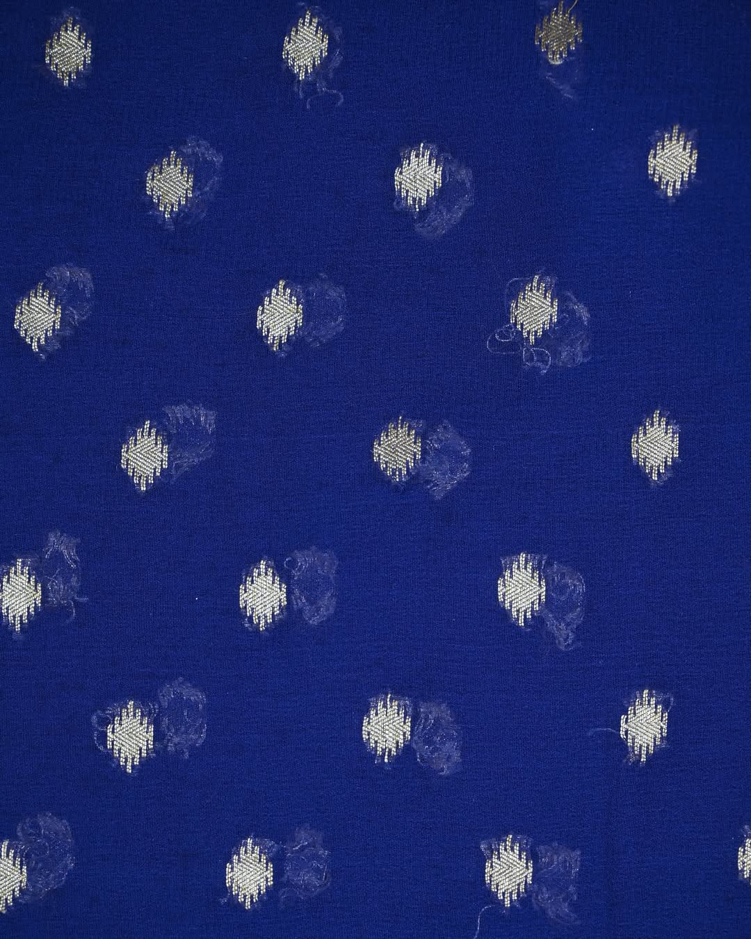 Royal Blue Khaddi Georgette Saree