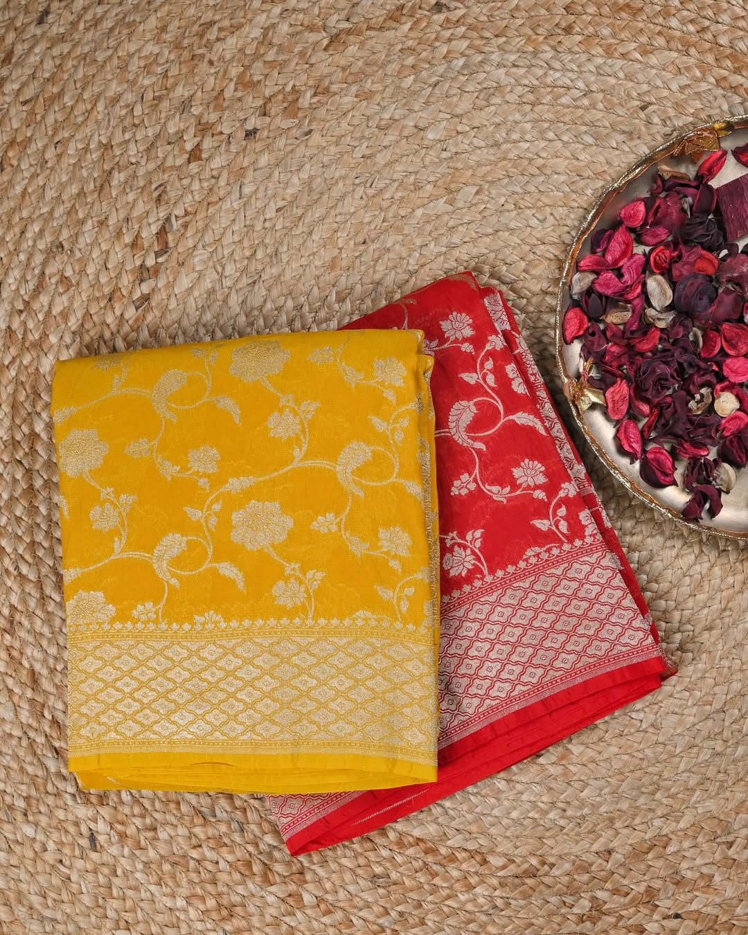 Banarasi Khaddi Georgette Saree