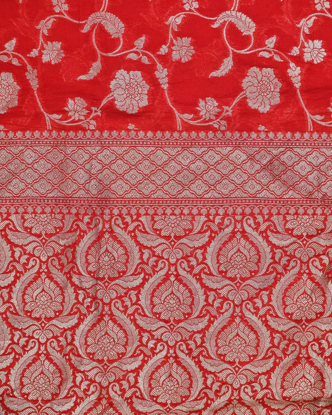 Banarasi Khaddi Georgette Saree