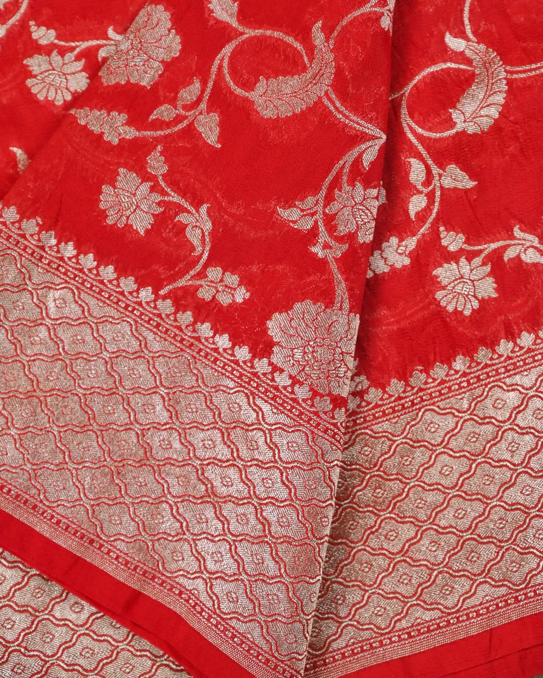 Banarasi Khaddi Georgette Saree