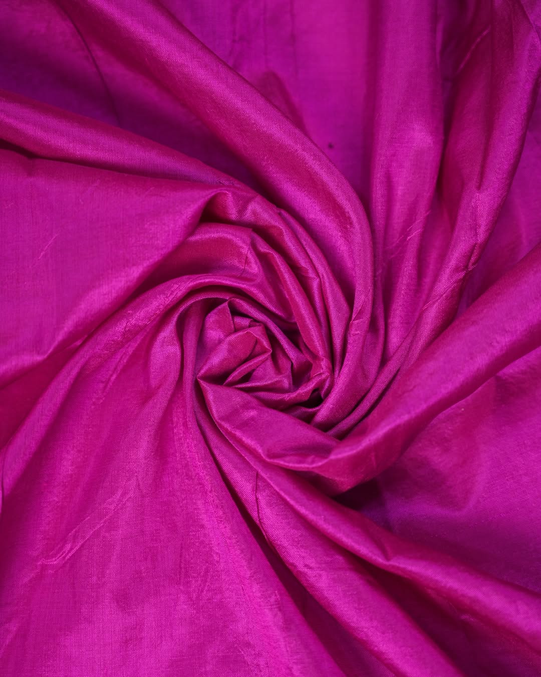 Rani Pink Banarasi Katan Silk Saree