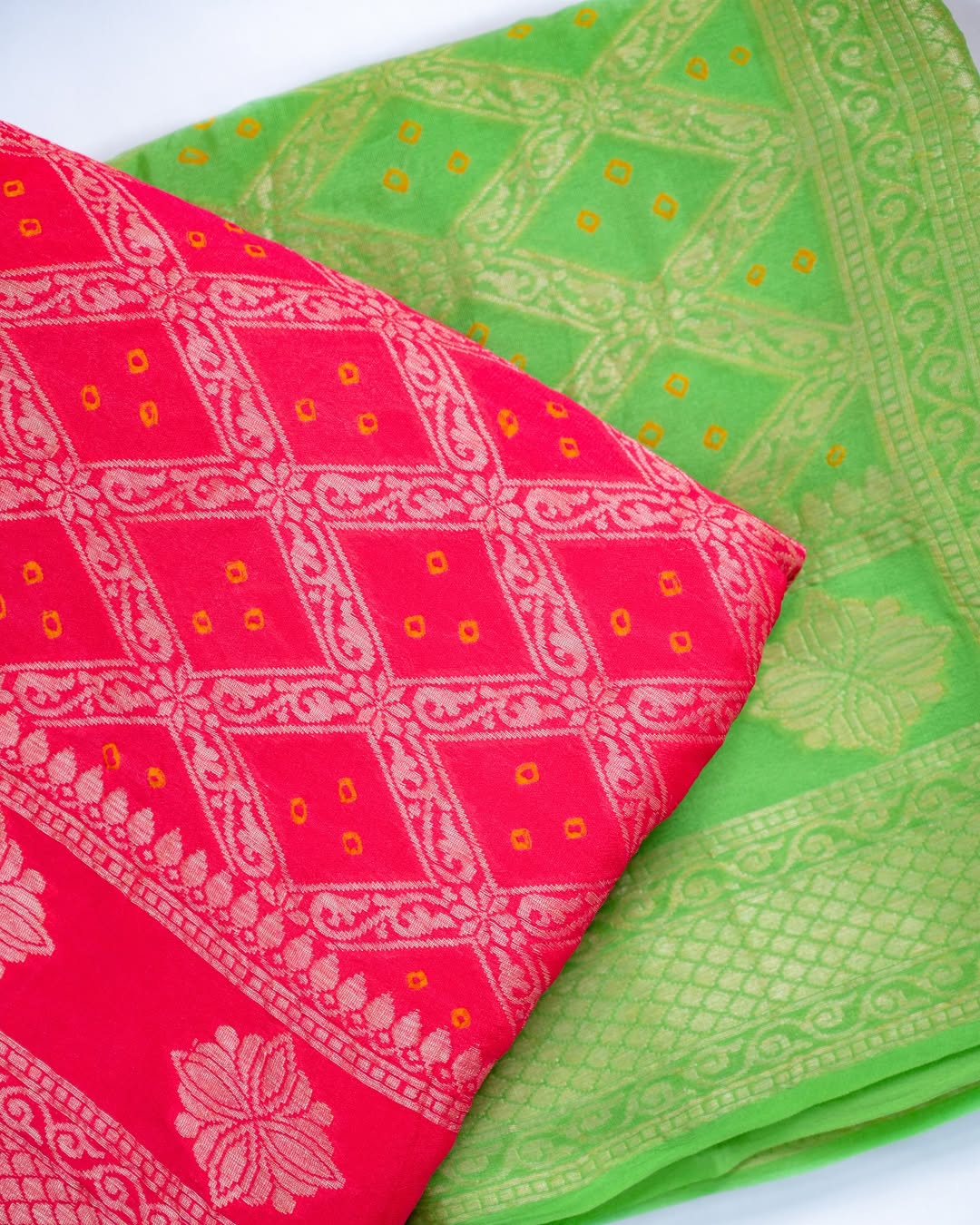 Banarasi Khaddi Georgette Saree