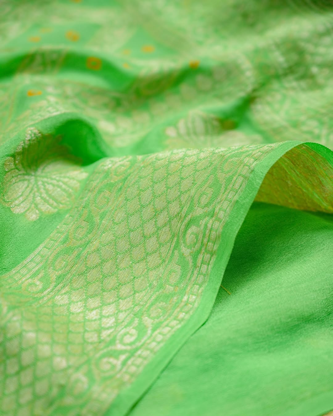 Banarasi Khaddi Georgette Saree