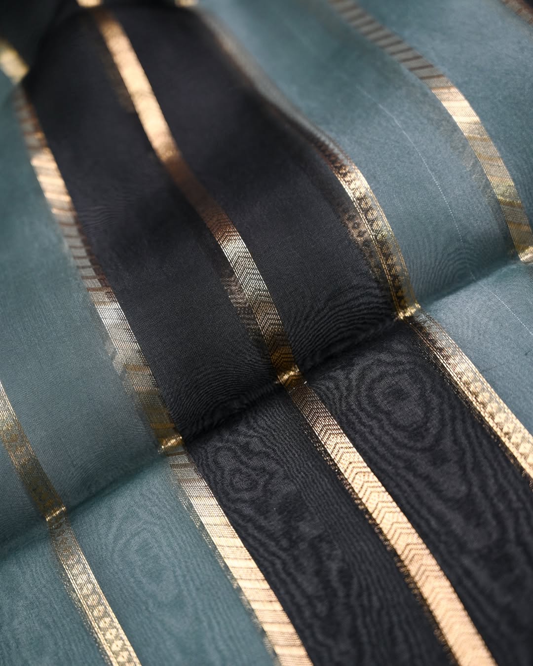 Banarasi Hand-Dyed Organza Chanderi Suit Sets