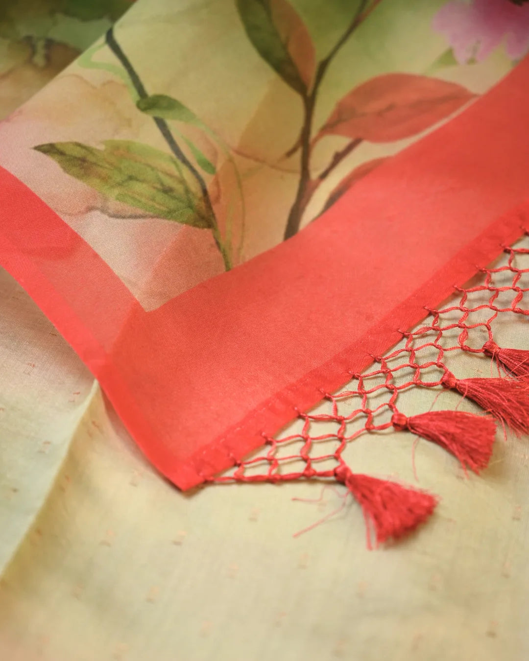 Banarasi Organza digtal Print sarees