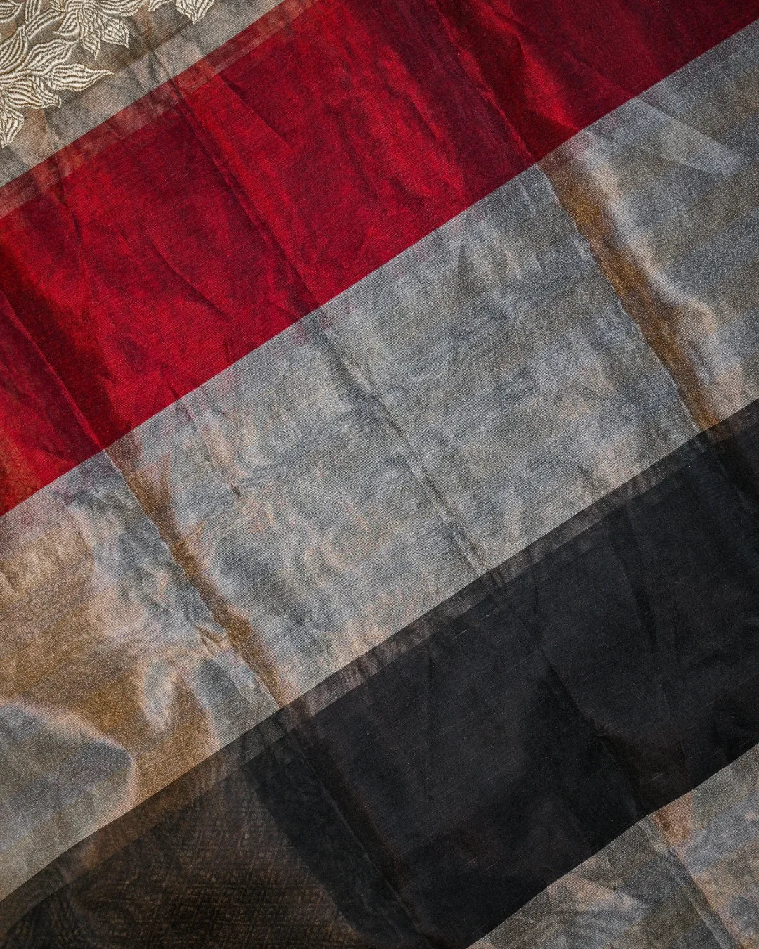 Kadhwa Katan Tissue Silk Saree