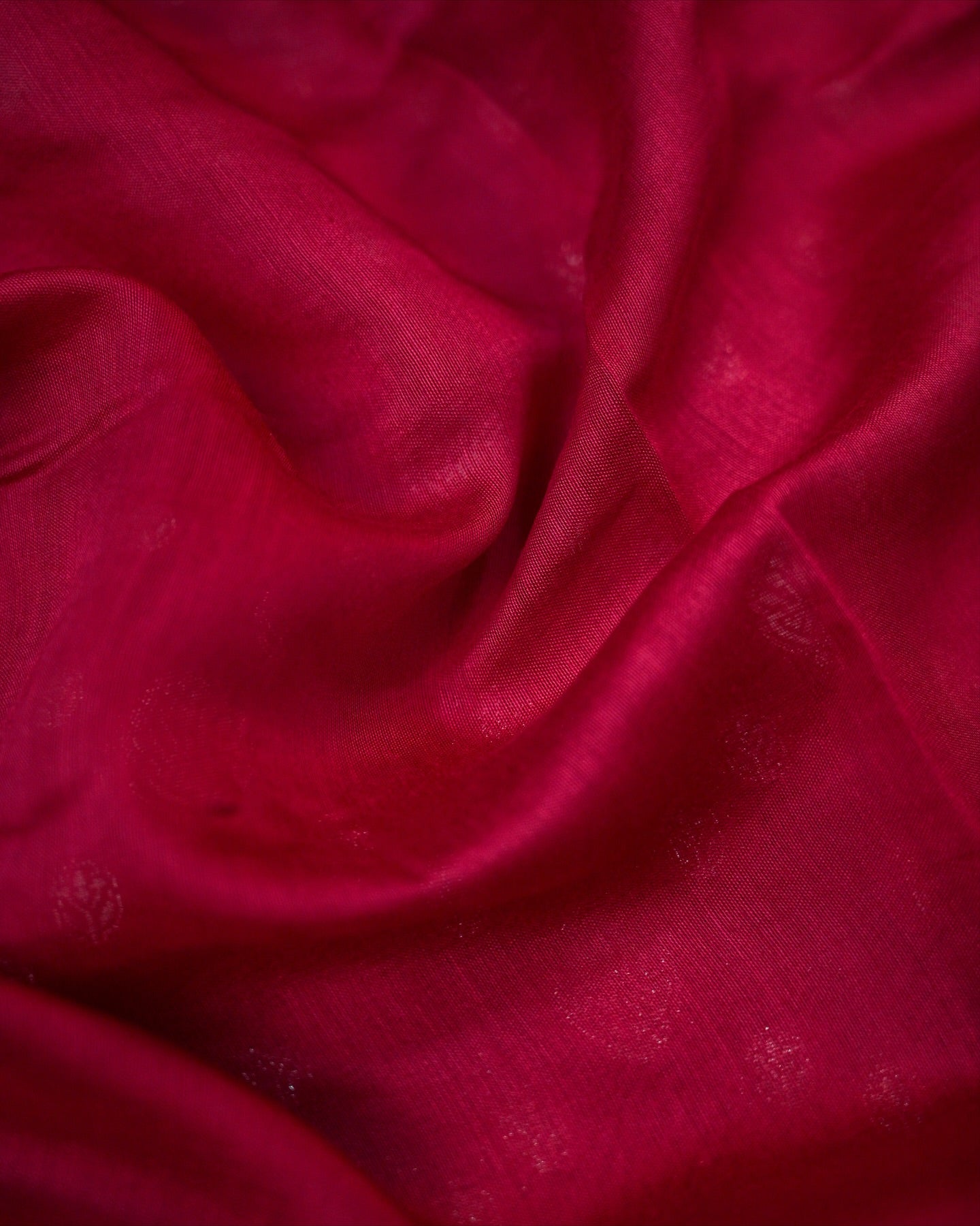 Red Liva Silk Excel Jacquard Saree