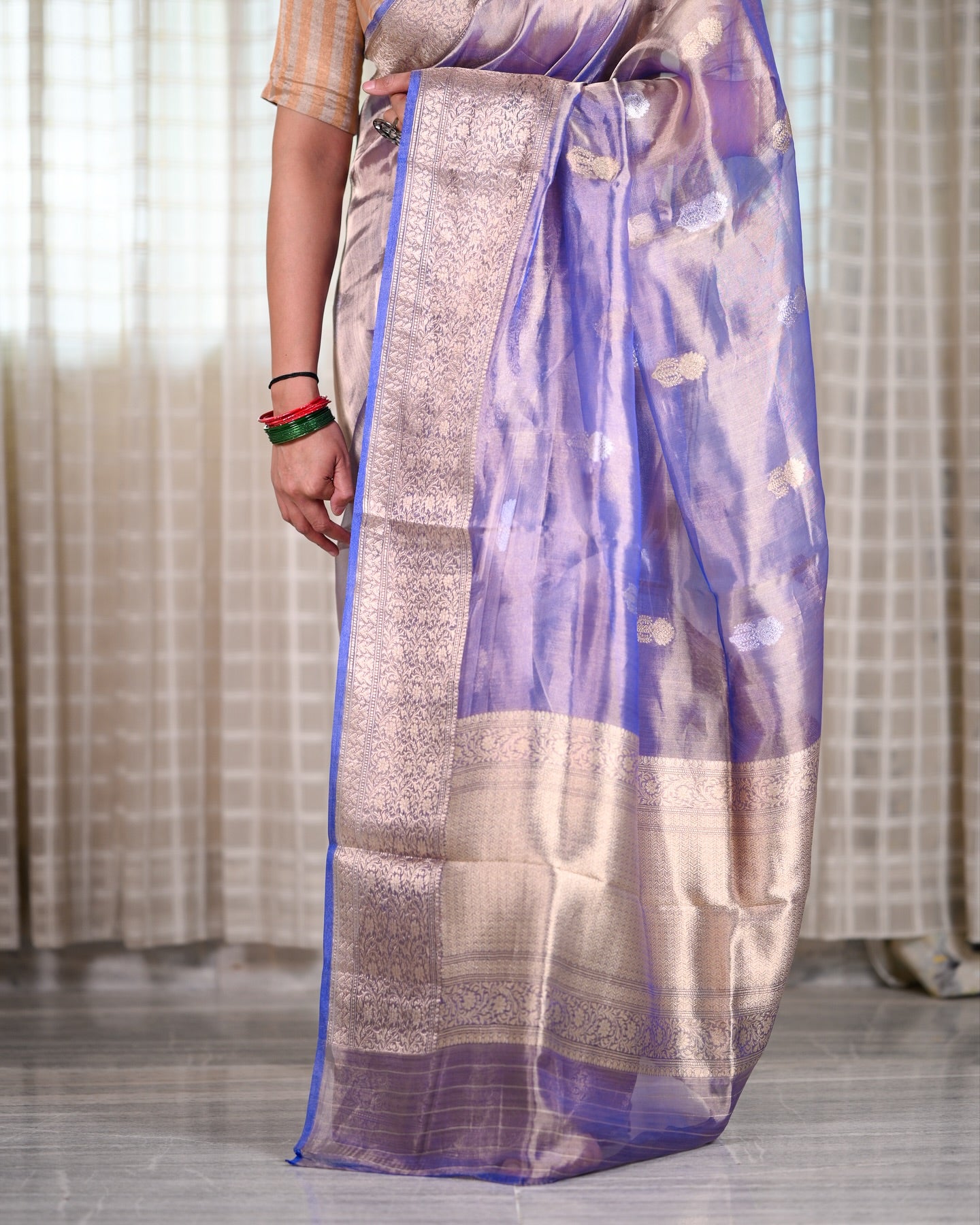 Banarasi Handloom Kadhwa Tissue Silk Saree