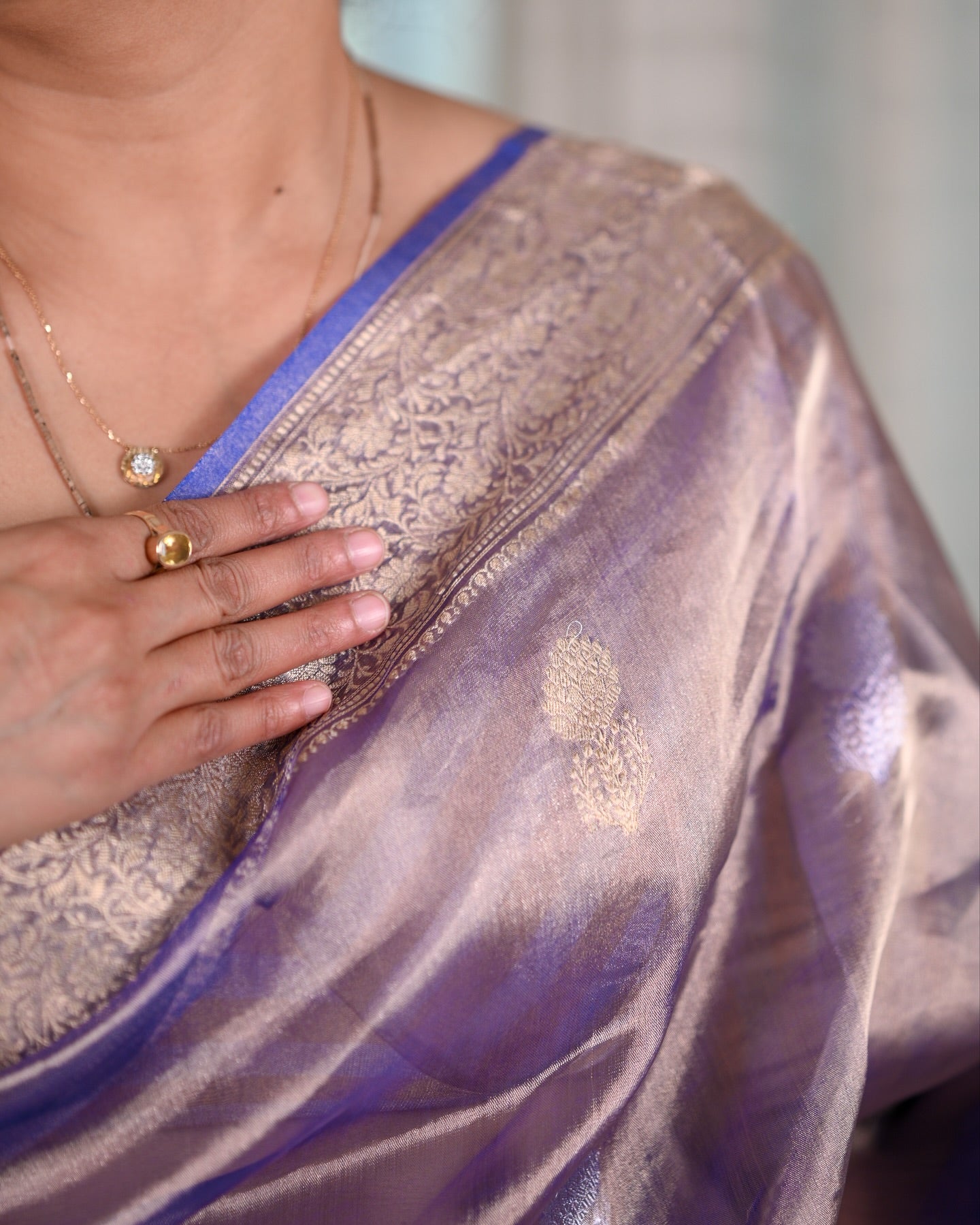 Banarasi Handloom Kadhwa Tissue Silk Saree